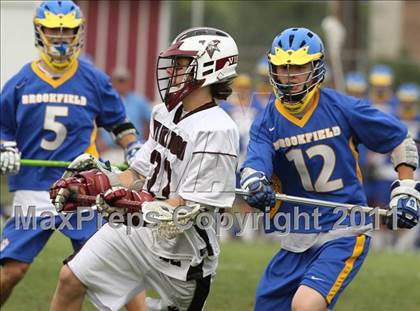 Thumbnail 3 in Brookfield @ East Lyme (CIAC Division M 1st Round) photogallery.