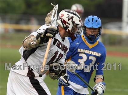 Thumbnail 1 in Brookfield @ East Lyme (CIAC Division M 1st Round) photogallery.