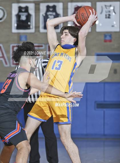 Thumbnail 3 in St. Raymond vs St. Peter's (CHSAA Spring Tournament) photogallery.