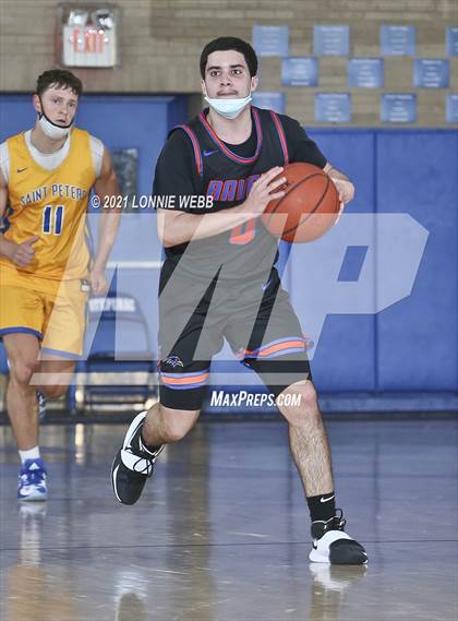 Thumbnail 2 in St. Raymond vs St. Peter's (CHSAA Spring Tournament) photogallery.