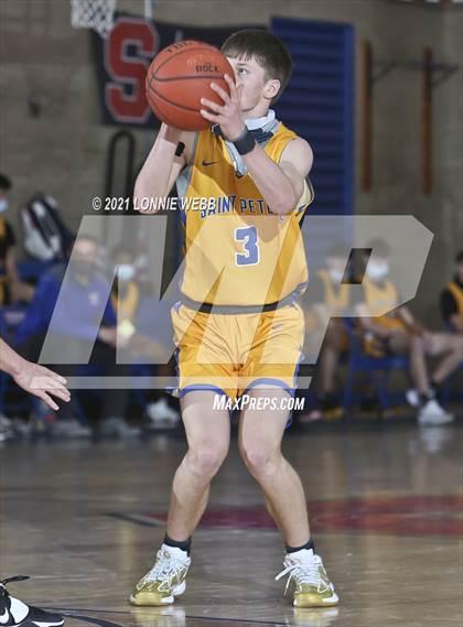 Thumbnail 1 in St. Raymond vs St. Peter's (CHSAA Spring Tournament) photogallery.