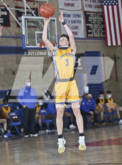 Thumbnail 3 in St. Raymond vs St. Peter's (CHSAA Spring Tournament) photogallery.