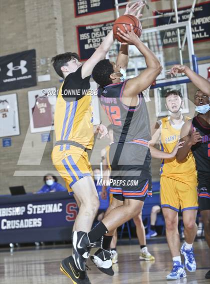 Thumbnail 3 in St. Raymond vs St. Peter's (CHSAA Spring Tournament) photogallery.