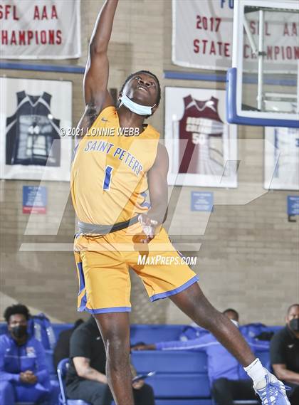 Thumbnail 2 in St. Raymond vs St. Peter's (CHSAA Spring Tournament) photogallery.