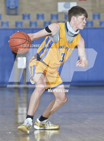 Thumbnail 1 in St. Raymond vs St. Peter's (CHSAA Spring Tournament) photogallery.