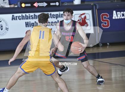 Thumbnail 1 in St. Raymond vs St. Peter's (CHSAA Spring Tournament) photogallery.