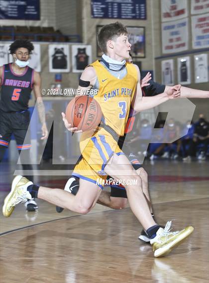 Thumbnail 2 in St. Raymond vs St. Peter's (CHSAA Spring Tournament) photogallery.