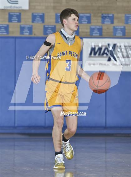 Thumbnail 3 in St. Raymond vs St. Peter's (CHSAA Spring Tournament) photogallery.