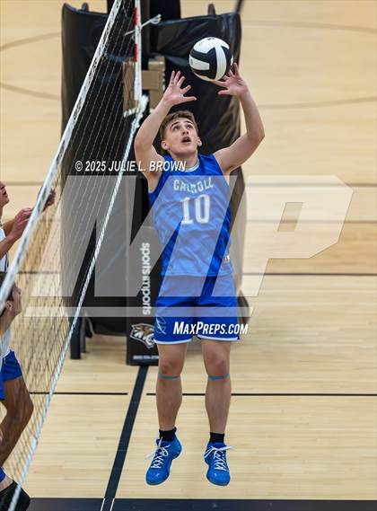 Thumbnail 3 in Carroll vs. Homestead (IHSAA Peru Regional) photogallery.