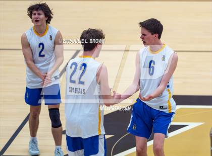 Thumbnail 3 in Carroll vs. Homestead (IHSAA Peru Regional) photogallery.