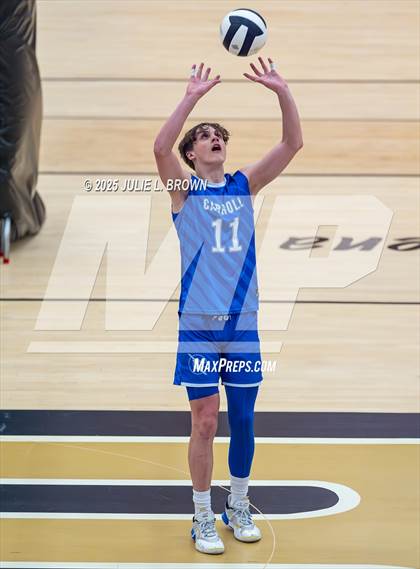 Thumbnail 3 in Carroll vs. Homestead (IHSAA Peru Regional) photogallery.