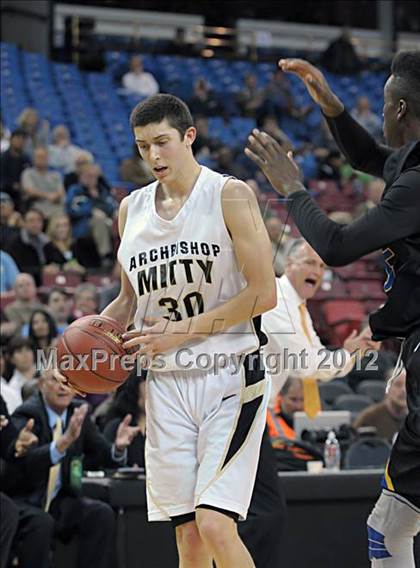 Thumbnail 3 in Newark Memorial vs. Archbishop Mitty (CIF D2 NorCal Regional Final) photogallery.