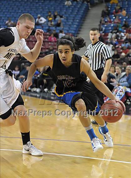 Thumbnail 1 in Newark Memorial vs. Archbishop Mitty (CIF D2 NorCal Regional Final) photogallery.