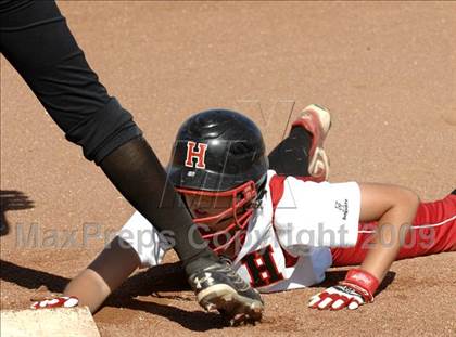 Thumbnail 2 in Hanford @ Tehachapi (CIF CS Playoffs) photogallery.