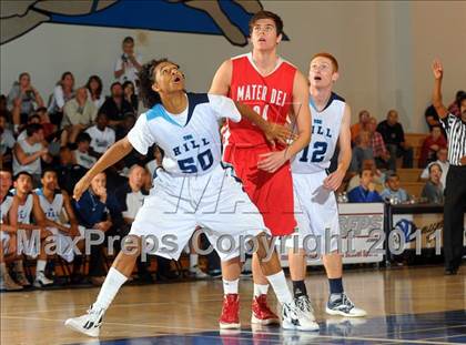 Thumbnail 1 in Mater Dei vs. Foothill (MaxPreps Holiday Classic) photogallery.