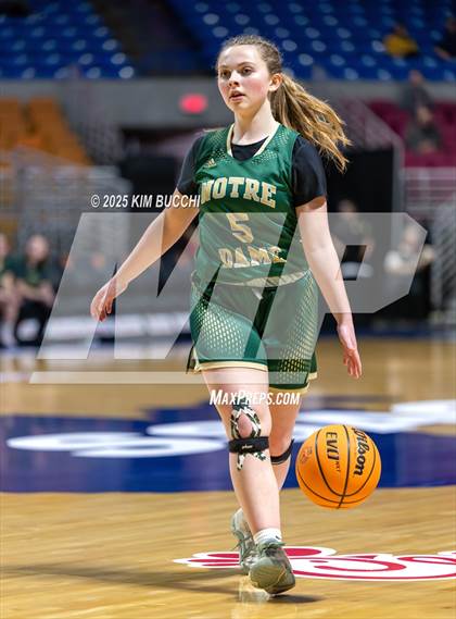 Thumbnail 1 in Gilmer County vs. Notre Dame (WVSSAC Class A Quarterfinal) photogallery.