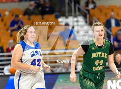 Thumbnail 2 in Gilmer County vs. Notre Dame (WVSSAC Class A Quarterfinal) photogallery.
