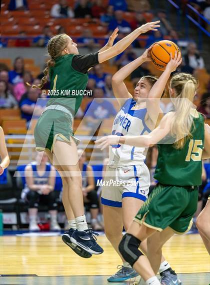 Thumbnail 1 in Gilmer County vs. Notre Dame (WVSSAC Class A Quarterfinal) photogallery.