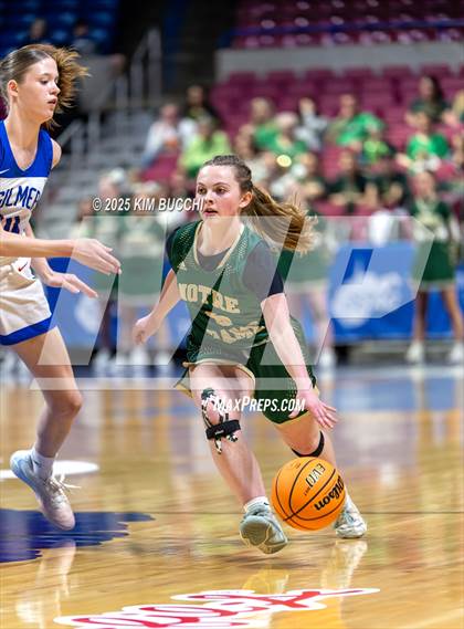 Thumbnail 3 in Gilmer County vs. Notre Dame (WVSSAC Class A Quarterfinal) photogallery.