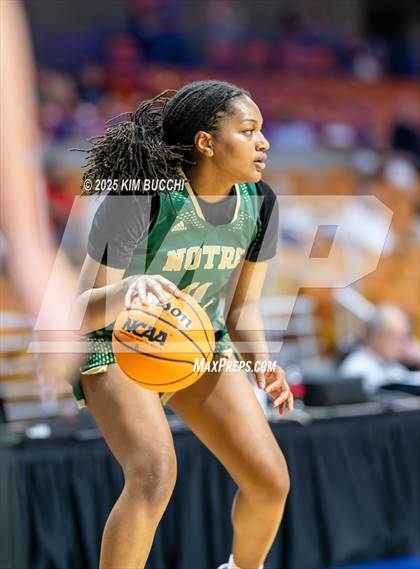 Thumbnail 2 in Gilmer County vs. Notre Dame (WVSSAC Class A Quarterfinal) photogallery.