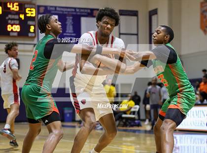 Thumbnail 3 in Blanche Ely vs Fairfax Christian (Holiday Classic of the Palm Beaches) photogallery.