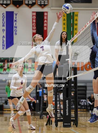 Thumbnail 1 in Pocatello vs Skyline (IHSAA 4A First Round) photogallery.
