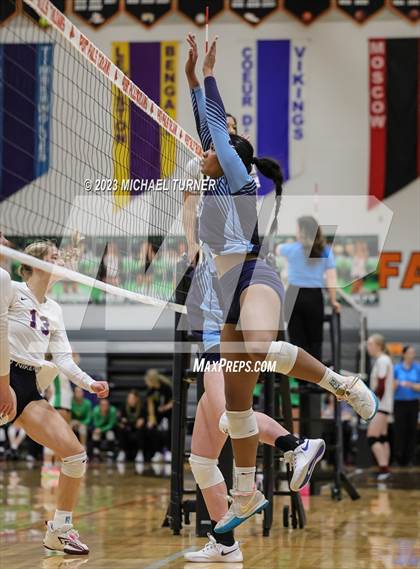 Thumbnail 3 in Pocatello vs Skyline (IHSAA 4A First Round) photogallery.
