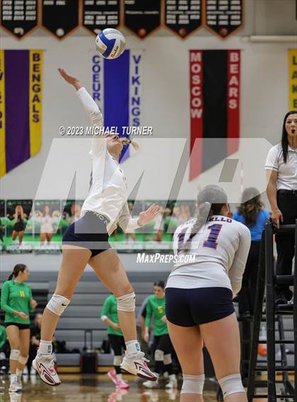 Thumbnail 3 in Pocatello vs Skyline (IHSAA 4A First Round) photogallery.
