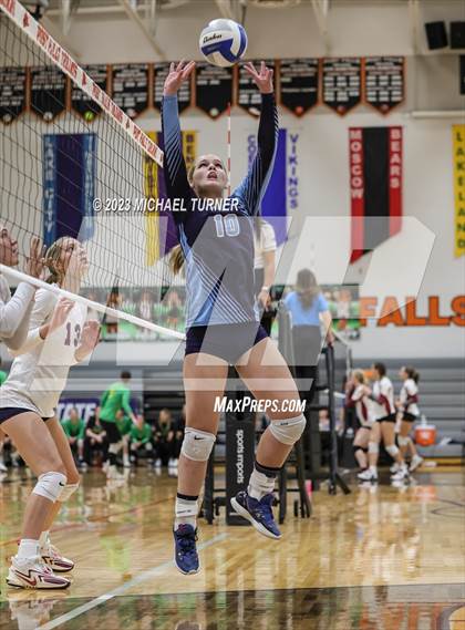 Thumbnail 2 in Pocatello vs Skyline (IHSAA 4A First Round) photogallery.