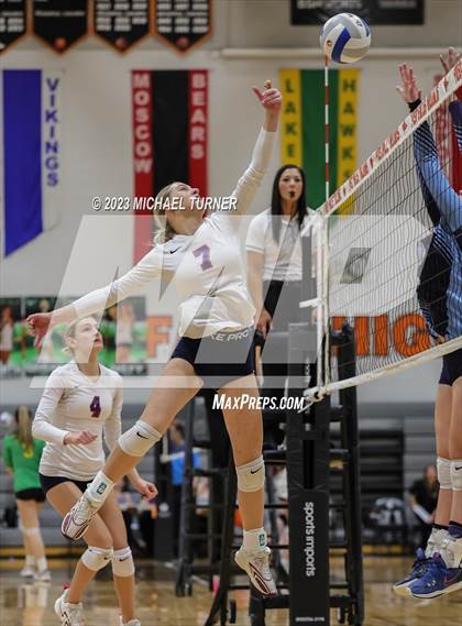 Thumbnail 2 in Pocatello vs Skyline (IHSAA 4A First Round) photogallery.