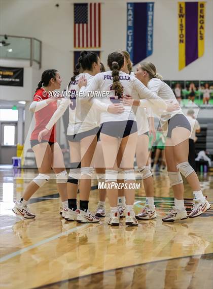 Thumbnail 1 in Pocatello vs Skyline (IHSAA 4A First Round) photogallery.
