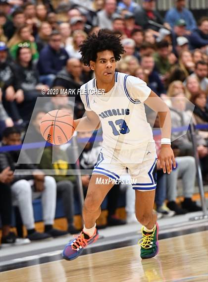 Thumbnail 2 in Wildwood Catholic vs St. Augustine Prep (Cape-Atlantic League Championship) photogallery.