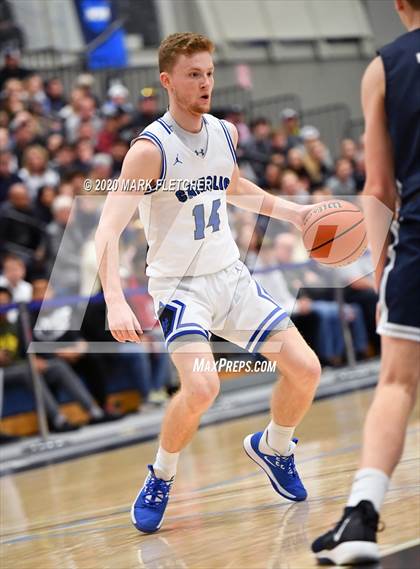Thumbnail 2 in Wildwood Catholic vs St. Augustine Prep (Cape-Atlantic League Championship) photogallery.