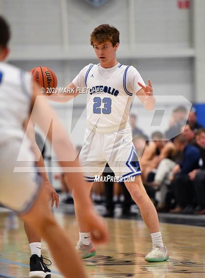 Thumbnail 2 in Wildwood Catholic vs St. Augustine Prep (Cape-Atlantic League Championship) photogallery.