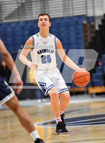 Thumbnail 1 in Wildwood Catholic vs St. Augustine Prep (Cape-Atlantic League Championship) photogallery.