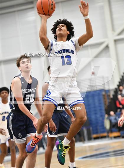Thumbnail 1 in Wildwood Catholic vs St. Augustine Prep (Cape-Atlantic League Championship) photogallery.