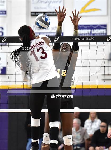 Thumbnail 3 in Lone Peak vs. Alemany (Durango Fall Classic) photogallery.