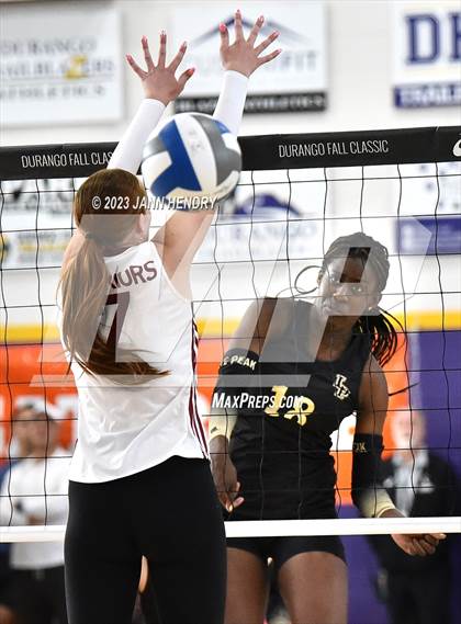 Thumbnail 2 in Lone Peak vs. Alemany (Durango Fall Classic) photogallery.