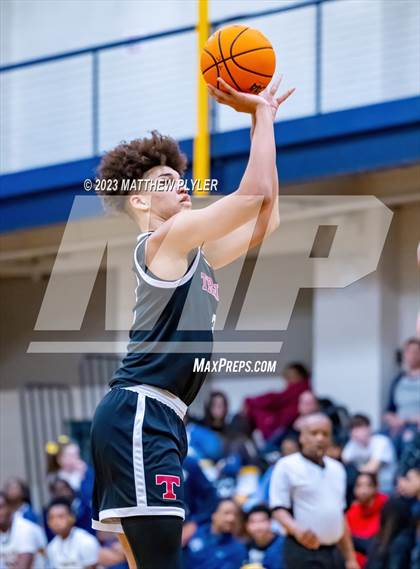 Thumbnail 1 in Trinity Christian vs. Northwood Temple Academy (SAC Conference Championship) photogallery.
