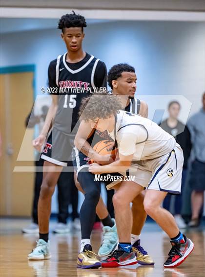Thumbnail 2 in Trinity Christian vs. Northwood Temple Academy (SAC Conference Championship) photogallery.