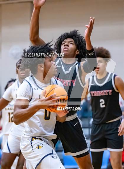 Thumbnail 1 in Trinity Christian vs. Northwood Temple Academy (SAC Conference Championship) photogallery.