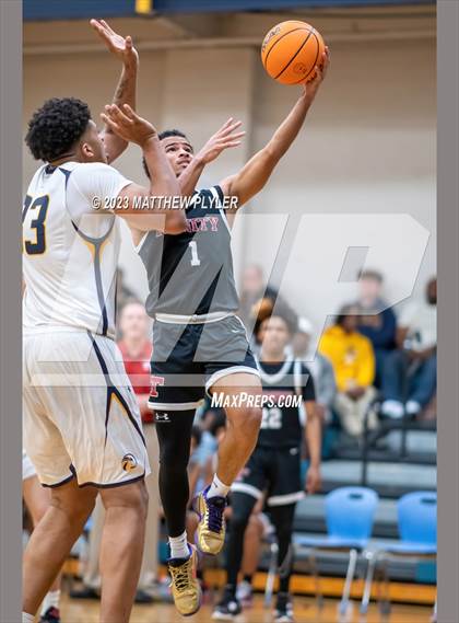 Thumbnail 1 in Trinity Christian vs. Northwood Temple Academy (SAC Conference Championship) photogallery.