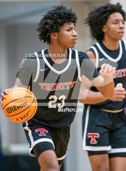 Thumbnail 3 in Trinity Christian vs. Northwood Temple Academy (SAC Conference Championship) photogallery.