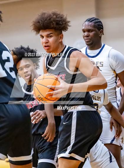 Thumbnail 2 in Trinity Christian vs. Northwood Temple Academy (SAC Conference Championship) photogallery.