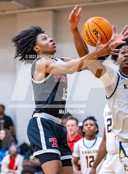 Thumbnail 2 in Trinity Christian vs. Northwood Temple Academy (SAC Conference Championship) photogallery.