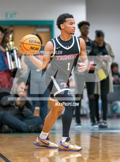 Thumbnail 1 in Trinity Christian vs. Northwood Temple Academy (SAC Conference Championship) photogallery.