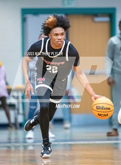 Thumbnail 1 in Trinity Christian vs. Northwood Temple Academy (SAC Conference Championship) photogallery.