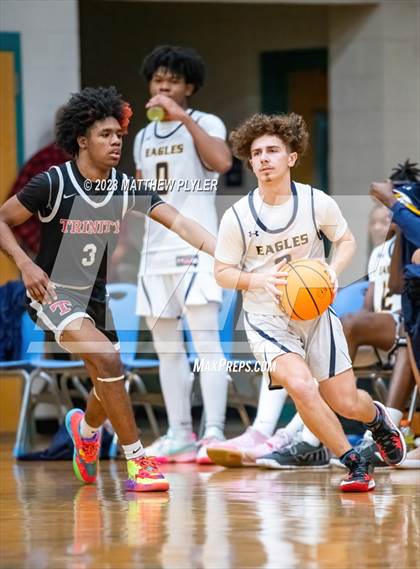 Thumbnail 3 in Trinity Christian vs. Northwood Temple Academy (SAC Conference Championship) photogallery.
