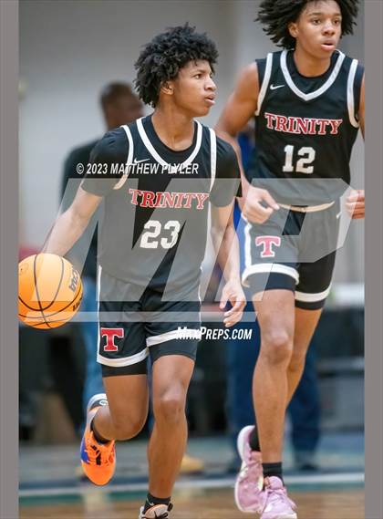 Thumbnail 2 in Trinity Christian vs. Northwood Temple Academy (SAC Conference Championship) photogallery.