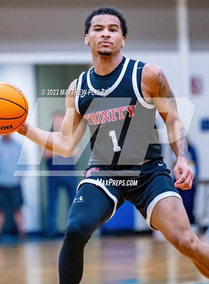 Thumbnail 1 in Trinity Christian vs. Northwood Temple Academy (SAC Conference Championship) photogallery.